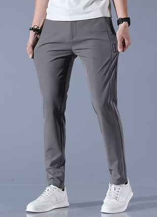 Loose Straight Stretch Trousers
