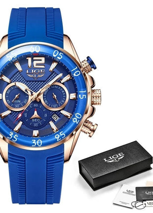 Quartz Multi-function Waterproof Watch