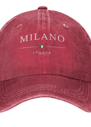 Printed Baseball Cap Vintage Casual Sun-proof Hot Soft Top Fashion