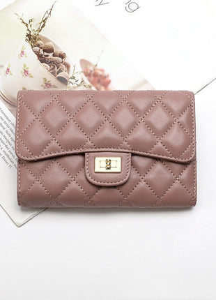 Full Sheepskin Leather Purse