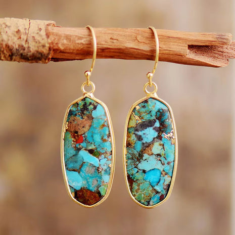 Light Luxury Natural Stone Earrings
