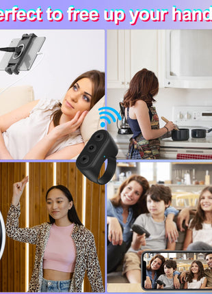 Bluetooth Fingertip Remote Control Ring