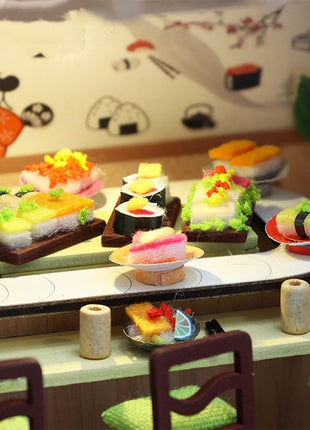 Japanese Style Sushi Restaurant Birthday Gift Handmade DIY