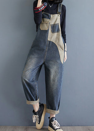 Autumn Loose Denim Overall