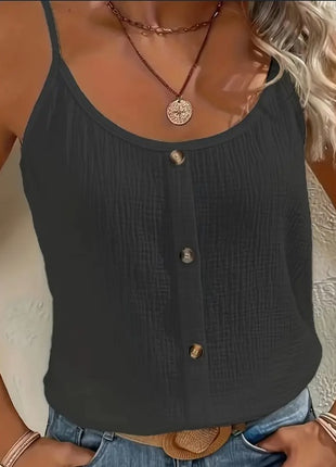 Cami Top Sleek Sleeveless Design Breathable Fabric