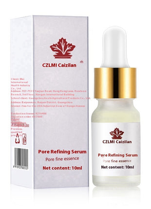 CZLMI Caizilian Pore Refining Serum with dropper and packaging on a white background