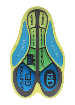 Cycling Seat Cover Sweat Wicking Shock Absorption High-density Sponge Silicone Cushions