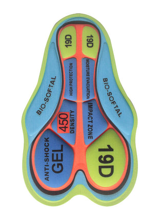 Cycling Seat Cover Sweat Wicking Shock Absorption High-density Sponge Silicone Cushions