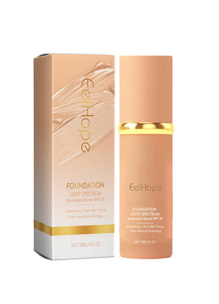 Eelhope foundation bottle and packaging on a white background