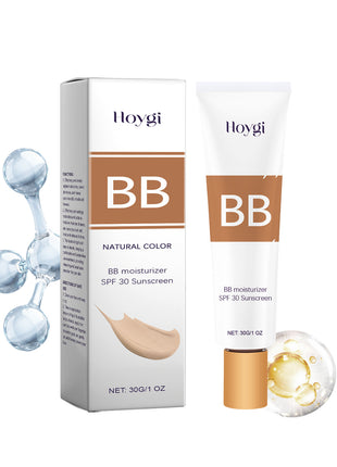 Hoygi BB cream packaging and tube on a white background