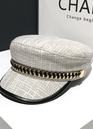 French Elegant Style Octagonal Cap