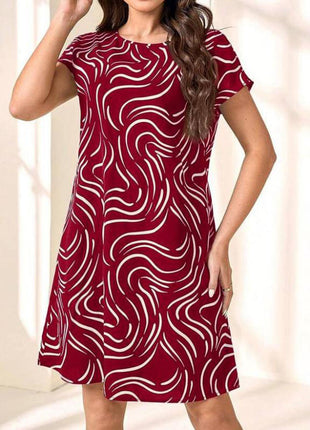 Corrugated Temperament Dress