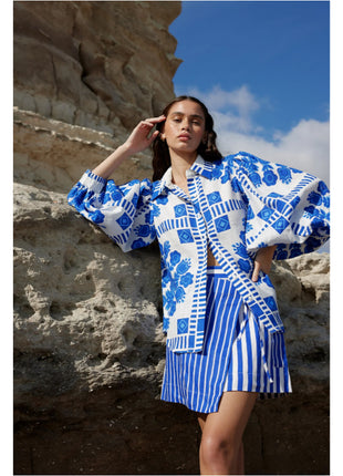 Casual Vacation Style All-matching Suit Set