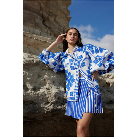 Casual Vacation Style All-matching Suit Set