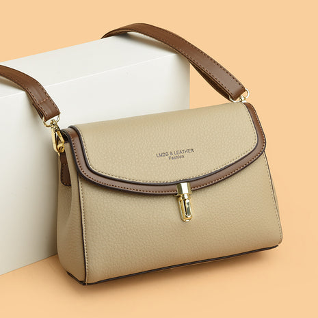 Soft Leather Urban Style Handbag