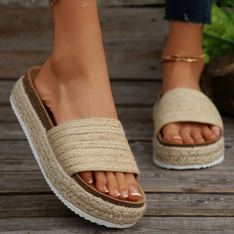 Hemp Rope with Muffin Bottom Mule