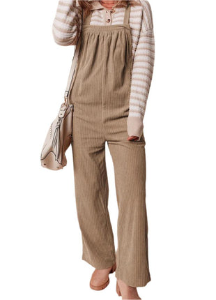 Straight Cropped Overall