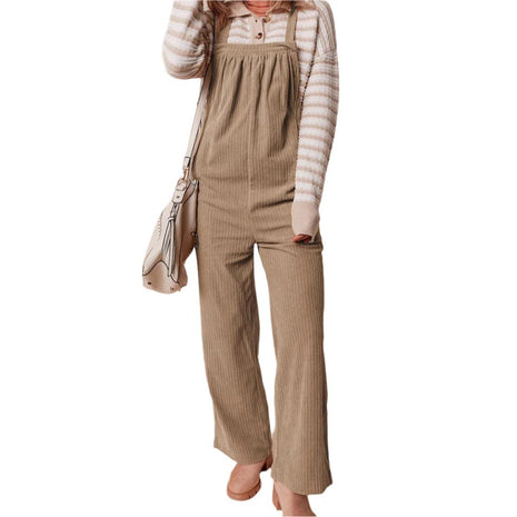 Straight Cropped Overall