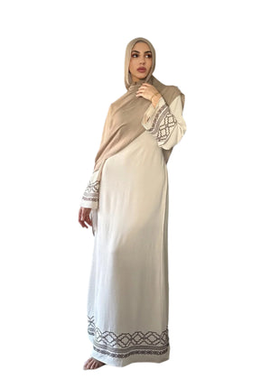 Embroidery Fashion Personality Abaya