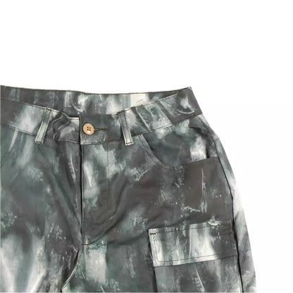 Camouflage Multi-pocket Cargo Pants