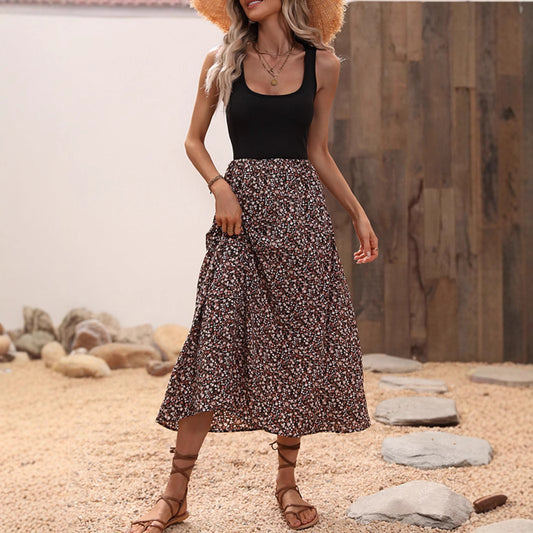 Spring And Summer Elegant Sleeveless Dress
