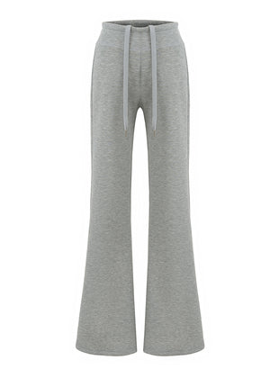 Vertical Bar Air Layer Drape Bootcut Trousers