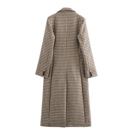 Single-breasted Overcoat Coat