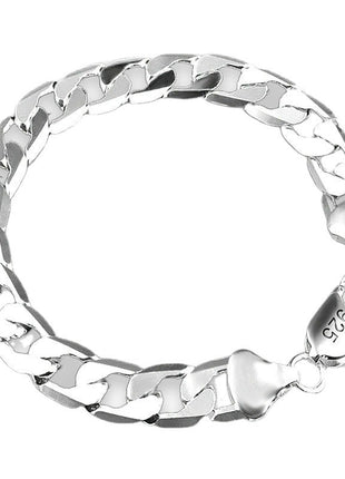 Silver Plated 8mm Bracelet