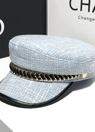 French Elegant Style Octagonal Cap