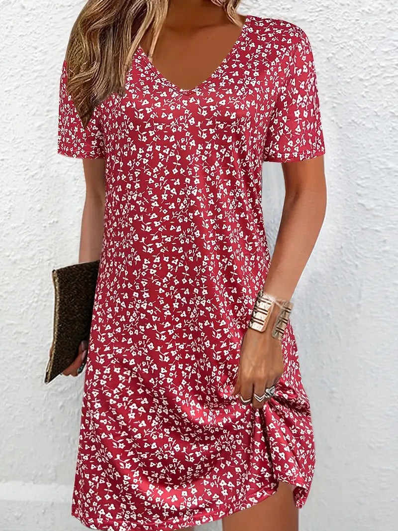 Casual Short Sleeve Dress