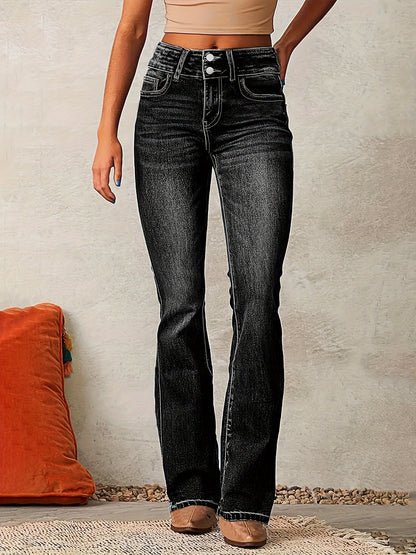 New Washed Street Skinny Retro Stretch Jeans