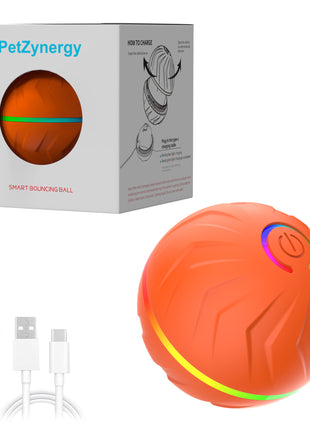 Intelligent Gravity Bouncing Ball for Dogs