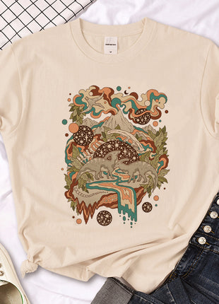 Witch Triple Moon Gothic Sun T-shirt