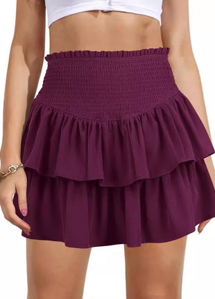 High Waist Slimming Mini Skirt