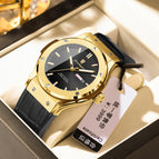 952 Gold Shell Black Surface