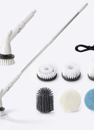 Wireless Electric Cleaning Long Handle 6 in 1 Brush