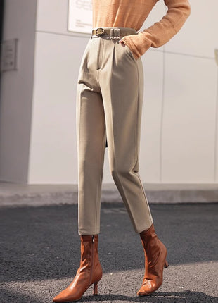 Thickened High Waist Pants
