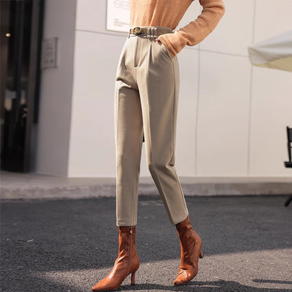 Thickened High Waist Pants