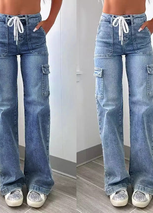 Fashion Casual New Style Straight Jeans