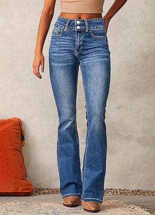 Washed Street Stretch Skinny Jeans