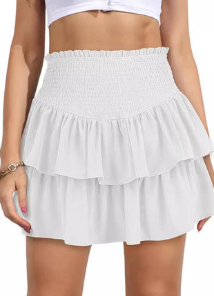 High Waist Slimming Mini Skirt