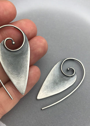 RETRO Geometric Triangle Metal Alloy Earrings