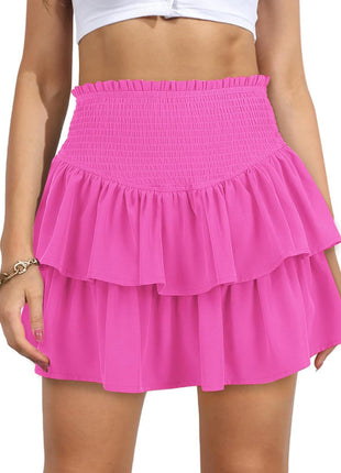 High Waist Slimming Mini Skirt