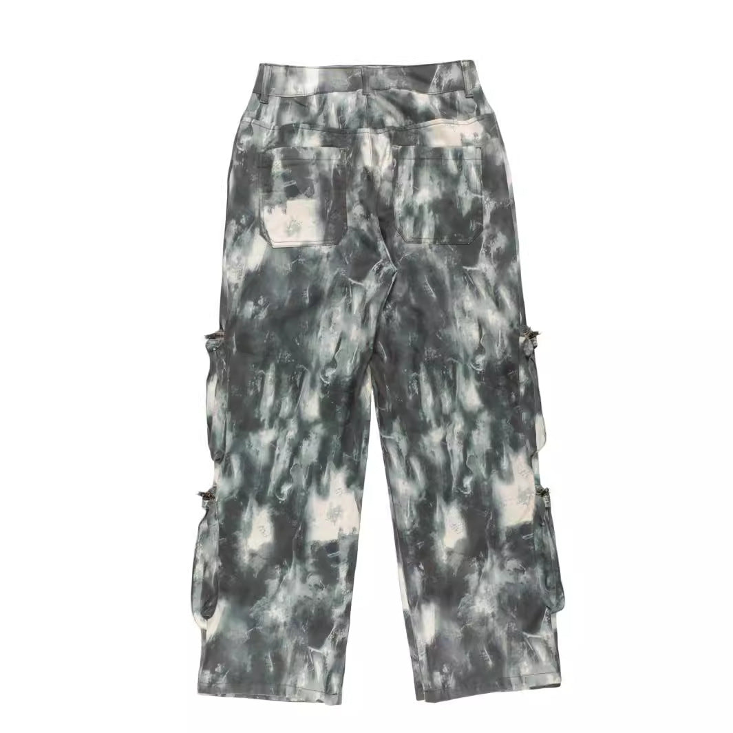 Camouflage Multi-pocket Cargo Pants