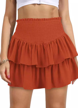 High Waist Slimming Mini Skirt