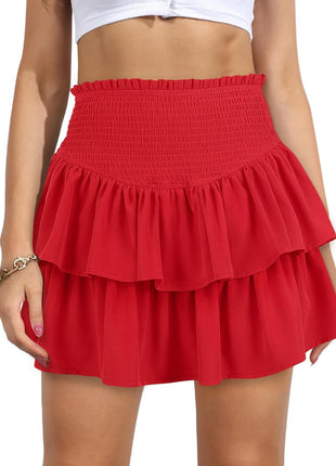 High Waist Slimming Mini Skirt