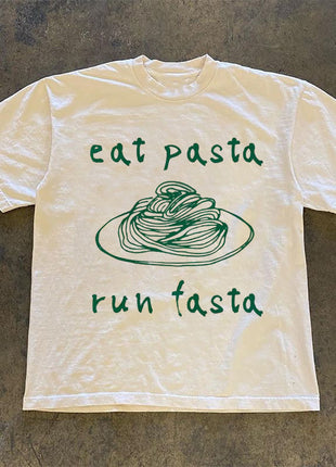 Summer Cute Cartoon Pattern T-shirt