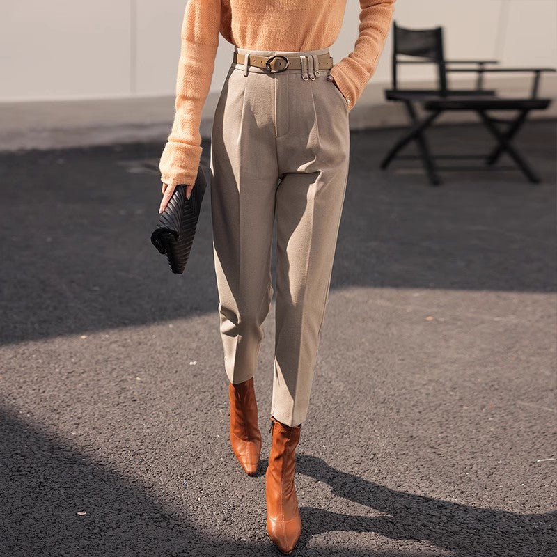 Thickened High Waist Pants