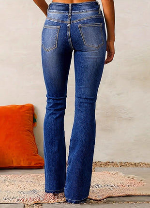 Washed Street Stretch Skinny Jeans
