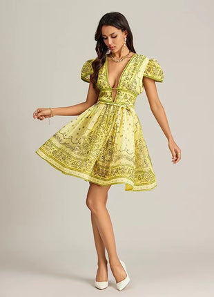 Vacation Style Short Dress